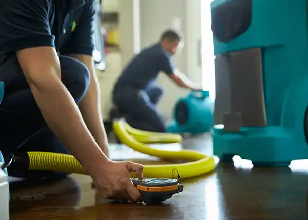 water damage restoration service Burgettstown